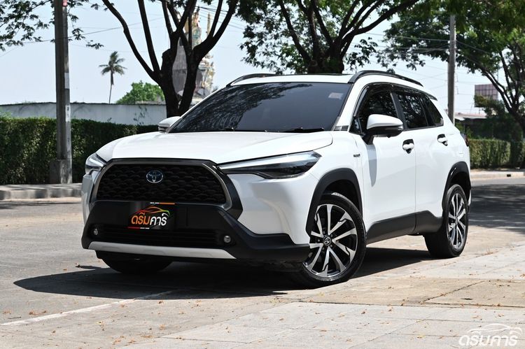 Toyota Cross มือสอง 1.8 Hybrid Premium Safety 2020 ตัวท็อปสุด หลังคาซันรูฟ เซฟตี้ครบ ประวัติศูนย์ (รหัสสินค้า HBDC)