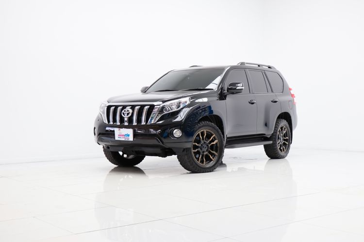Toyota Land Cruiser Prado 2014 3.0 TZ 4WD Utility-car ดีเซล ไม่ติดแก๊ส เกียร์อัตโนมัติ ดำ