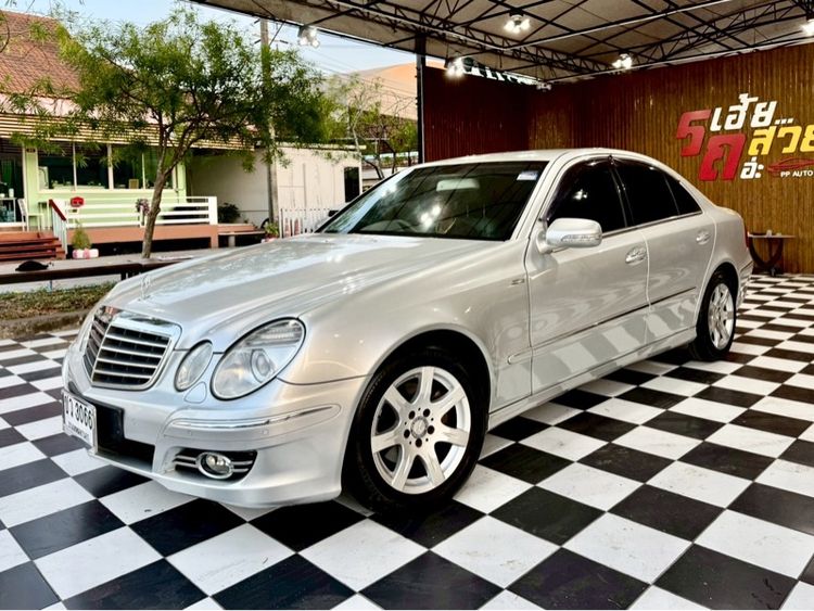 Mercedes-Benz E-Class 2009 W211 Sedan เบนซิน ไม่ติดแก๊ส เกียร์อัตโนมัติ บรอนซ์เงิน รูปที่ 2