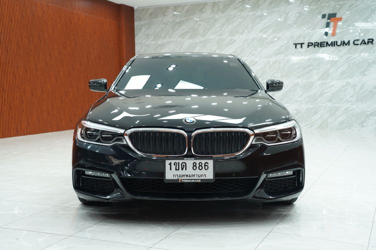 BMW Series 5 2020 520d Sedan ดีเซล เกียร์อัตโนมัติ ดำ รูปที่ 2