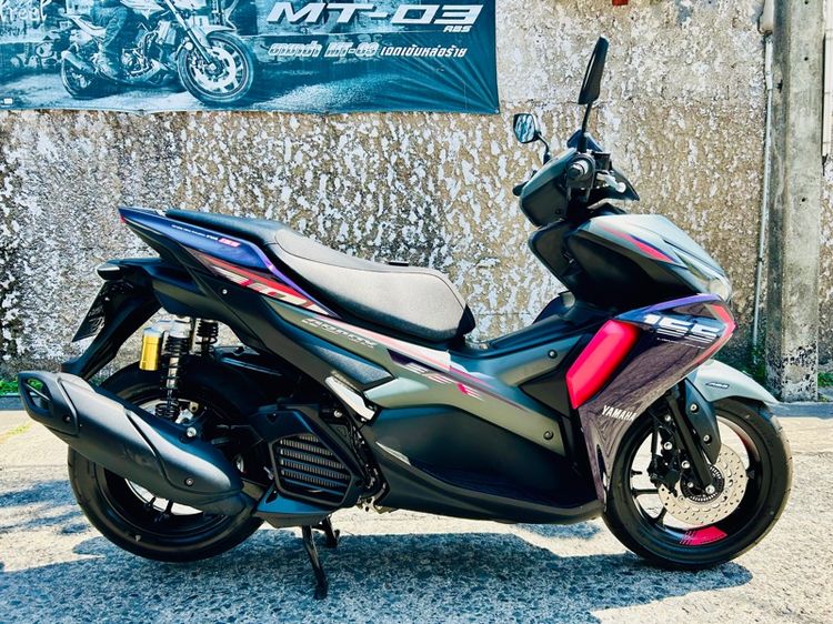Yamaha Aerox 155 Abs ปี2025 วิ่ง200โล ตัวTop SMART KEY SYSTEM สด-ผ่อน รูปที่ 3
