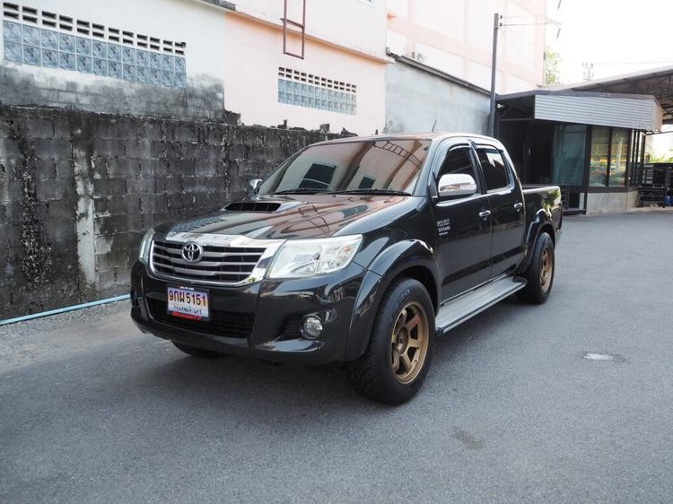 รถ Toyota Hilux Vigo Champ Smart Cab 3.0 G Prerunner สี ดำ