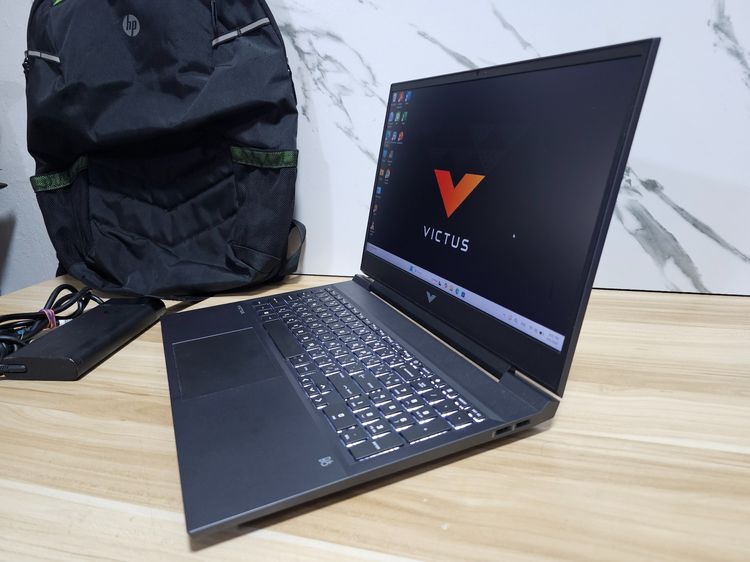 HP Victus Gaming i5-11400H+ Ram16 +RTX 3050Ti+16.1" FHD IPS144+เครื่องสวย  รูปที่ 6