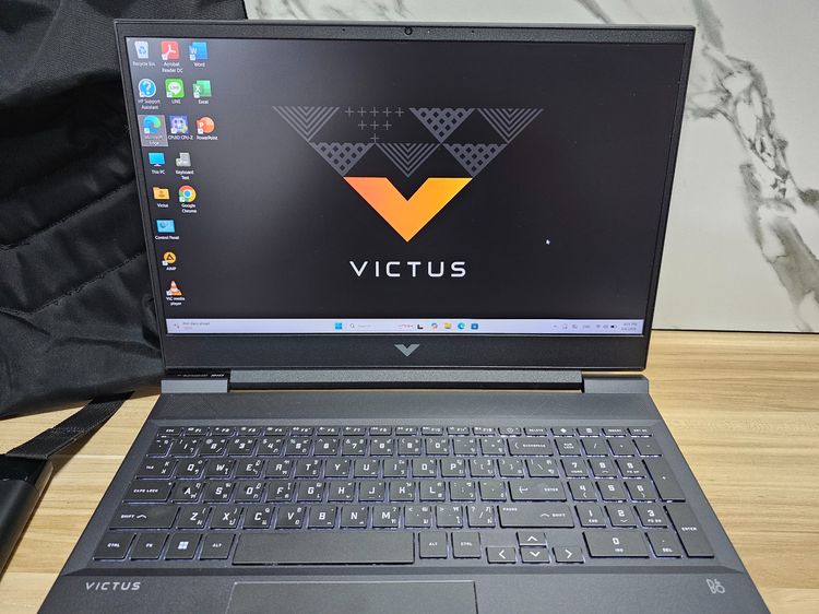 HP Victus Gaming i5-11400H+ Ram16 +RTX 3050Ti+16.1" FHD IPS144+เครื่องสวย  รูปที่ 2