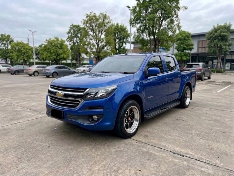 รถ Chevrolet Colorado 2.5 LT สี น้ำเงิน