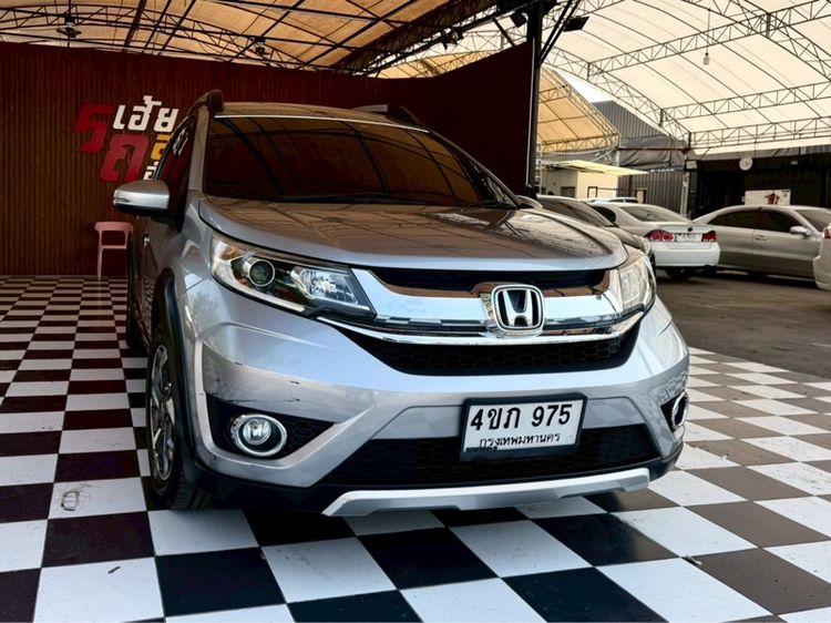 Honda BR-V 2017 1.5 SV Utility-car เบนซิน ไม่ติดแก๊ส เกียร์อัตโนมัติ เทา รูปที่ 3