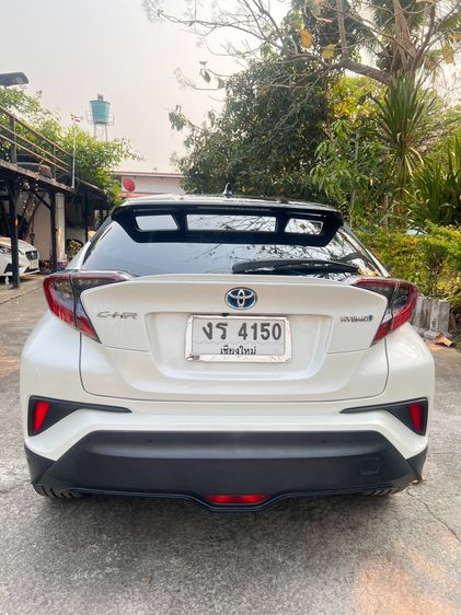Toyota C-HR 2018 1.8 Hybrid Hi Utility-car Hybrid (Diesel) ไม่ติดแก๊ส เกียร์อัตโนมัติ ขาว รูปที่ 3