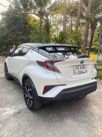 Toyota C-HR 2018 1.8 Hybrid Hi Utility-car Hybrid (Diesel) ไม่ติดแก๊ส เกียร์อัตโนมัติ ขาว รูปที่ 4