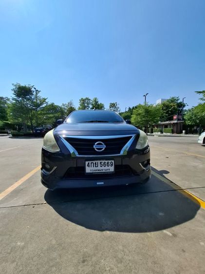 Nissan Almera 2015 1.2 V Sportech Sedan เบนซิน เกียร์อัตโนมัติ ดำ รูปที่ 3