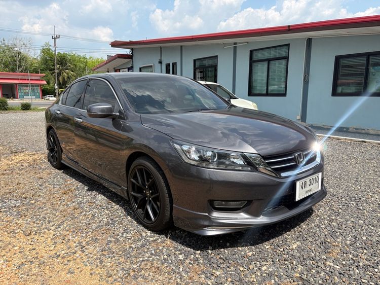 Honda Accord 2013 2.0 EL i-VTEC Sedan เบนซิน ไม่ติดแก๊ส เกียร์อัตโนมัติ เทา รูปที่ 3