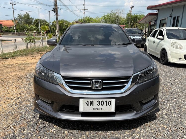 Honda Accord 2013 2.0 EL i-VTEC Sedan เบนซิน ไม่ติดแก๊ส เกียร์อัตโนมัติ เทา รูปที่ 2