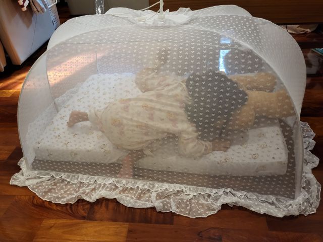 มุ้งกันยุงที่นอนเด็กเล็ก รูปที่ 5