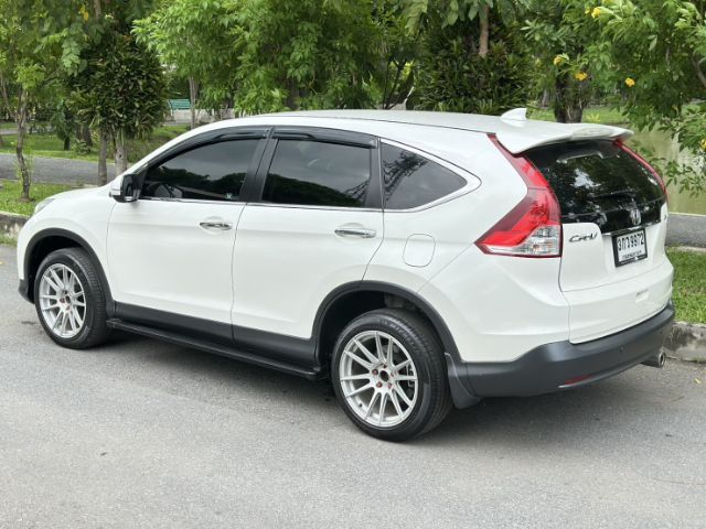 Honda CR-V 2013 2.0 E 4WD Utility-car เบนซิน ไม่ติดแก๊ส เกียร์อัตโนมัติ ขาว รูปที่ 4