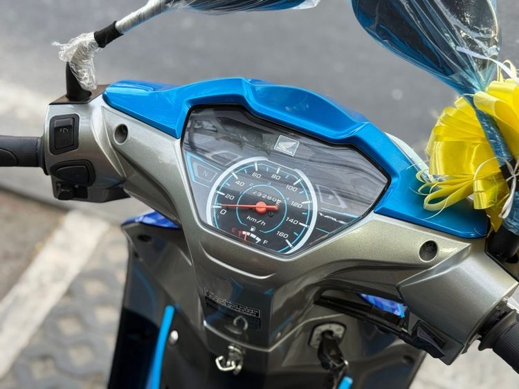 Wave110i สี น้ำเงิน-ดำ ปี 62 รถบ้านมือเดียว รูปที่ 4