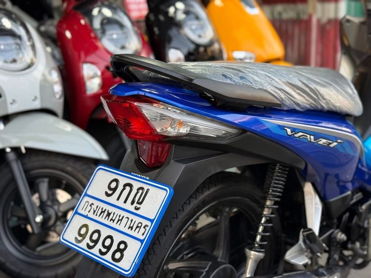 Wave110i สี น้ำเงิน-ดำ ปี 62 รถบ้านมือเดียว รูปที่ 9
