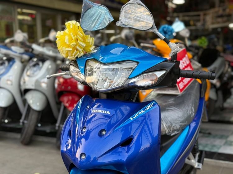 Wave110i สี น้ำเงิน-ดำ ปี 62 รถบ้านมือเดียว รูปที่ 6
