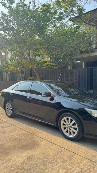 Toyota Camry 2012 2.5 G Sedan เบนซิน ไม่ติดแก๊ส เกียร์อัตโนมัติ ดำ รูปที่ 3