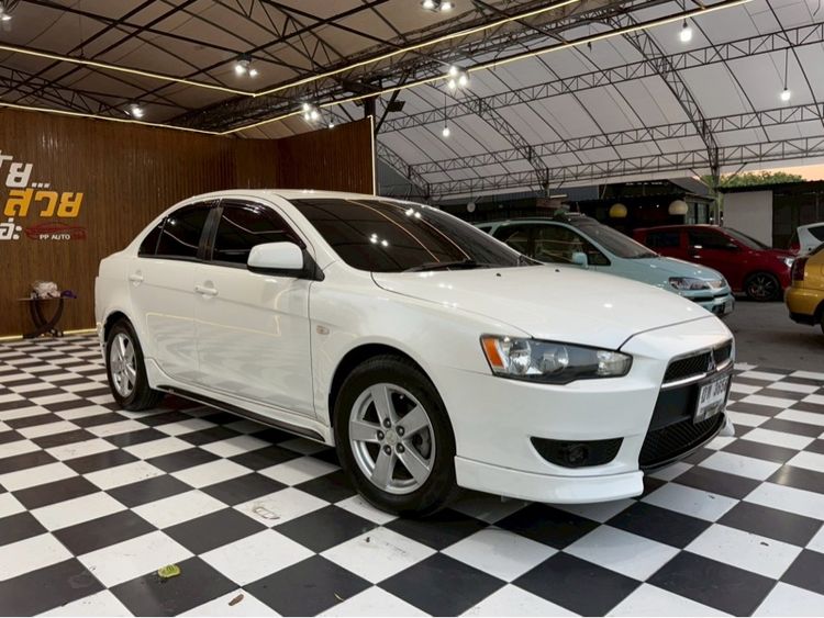 รถ Mitsubishi Lancer 1.8 GLX สี ขาว