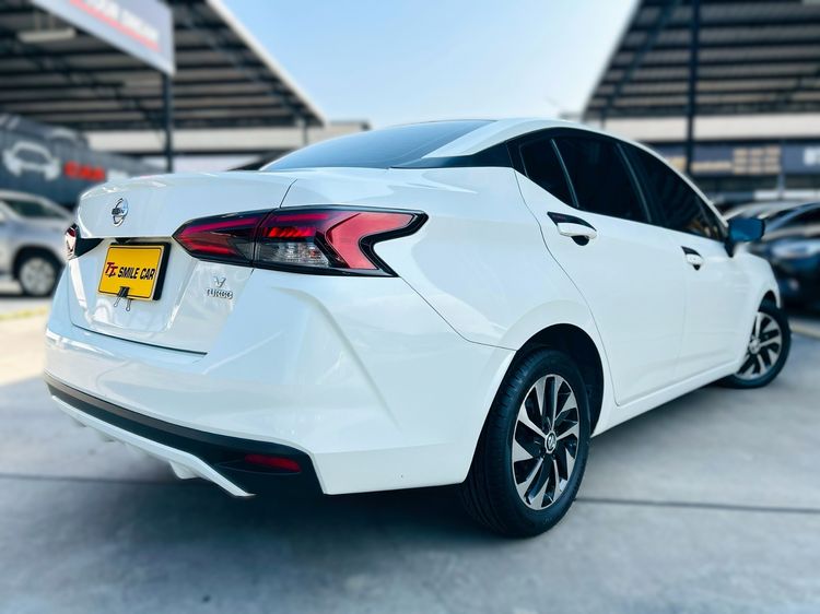 Nissan Almera 2021 1.0 V Sedan เบนซิน ไม่ติดแก๊ส เกียร์อัตโนมัติ ขาว รูปที่ 3