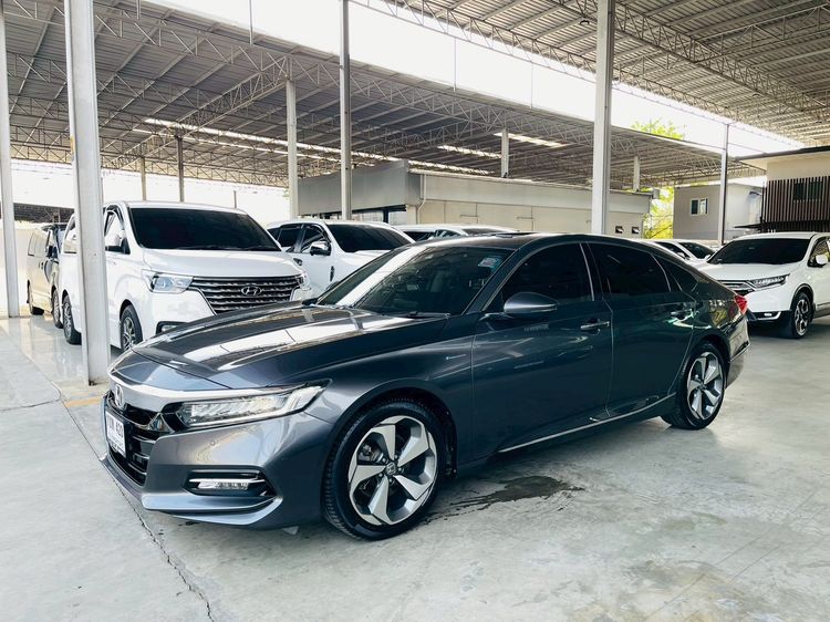 Honda Accord 2020 2.0 Hybrid Tech Sedan ไฮบริด ไม่ติดแก๊ส เกียร์อัตโนมัติ เทา