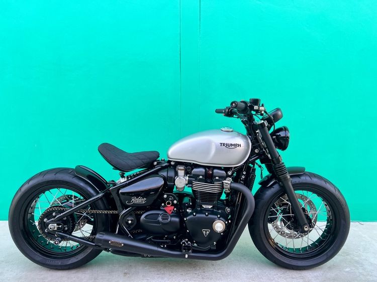 Triumph Bonneville Bobber 2017 วิ่ง7,000 โล
