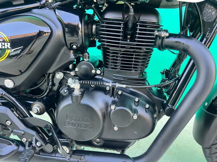 Royal enfield Hunter 350 ปี22จด23 สีดำ เทา วิ่ง4,000โล  รถมือเดียว  รูปที่ 5