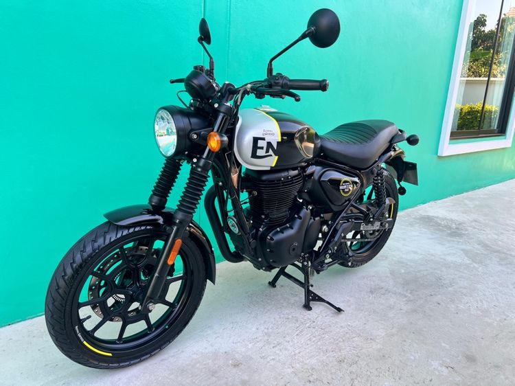 Royal enfield Hunter 350 ปี22จด23 สีดำ เทา วิ่ง4,000โล  รถมือเดียว  รูปที่ 18