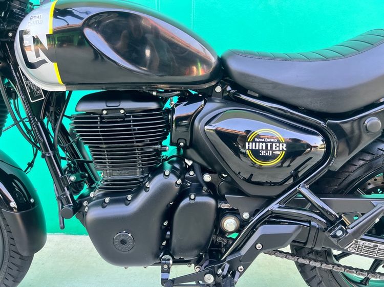 Royal enfield Hunter 350 ปี22จด23 สีดำ เทา วิ่ง4,000โล  รถมือเดียว  รูปที่ 15