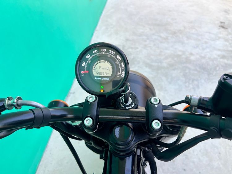 Royal enfield Hunter 350 ปี22จด23 สีดำ เทา วิ่ง4,000โล  รถมือเดียว  รูปที่ 11