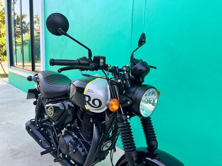 Royal enfield Hunter 350 ปี22จด23 สีดำ เทา วิ่ง4,000โล  รถมือเดียว  รูปที่ 13
