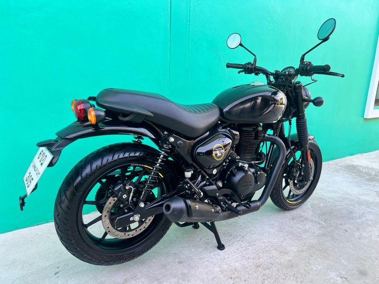 Royal enfield Hunter 350 ปี22จด23 สีดำ เทา วิ่ง4,000โล  รถมือเดียว  รูปที่ 3