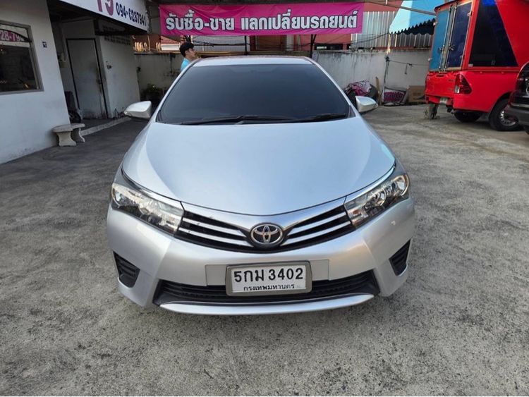 Toyota Altis 2016 1.6 G Sedan เบนซิน ไม่ติดแก๊ส เกียร์อัตโนมัติ บรอนซ์เงิน รูปที่ 2