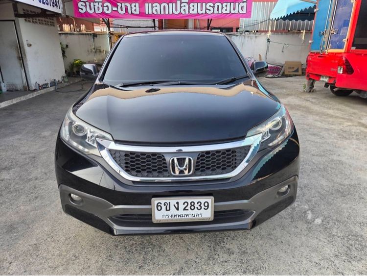 Honda CR-V 2013 2.4 EL 4WD Utility-car เบนซิน ไม่ติดแก๊ส เกียร์อัตโนมัติ ดำ รูปที่ 2
