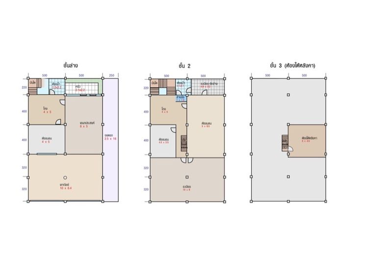 ไม่มี ทาวน์เฮ้าส์ บางใหญ่ ห้องคู่ หลังมุม มีที่จอดรถ รูปที่ 3