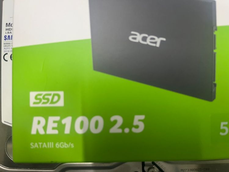 ที่เก็บข้อมูลและเมมโมรี่การ์ด ขาย ssd Acer 512 GB ของใหม่ สินค้ามีประกัน 5 ปี มีบริการเก็บปลายทางครับ