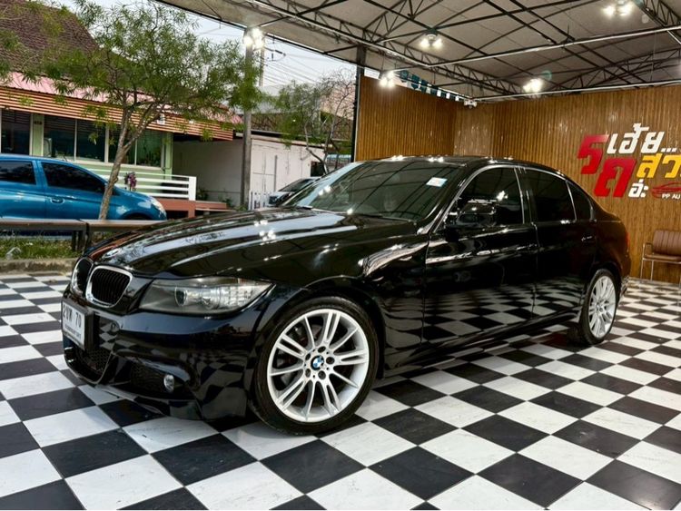 BMW Series 3 2012 320d Sedan ดีเซล ไม่ติดแก๊ส เกียร์อัตโนมัติ ดำ รูปที่ 2