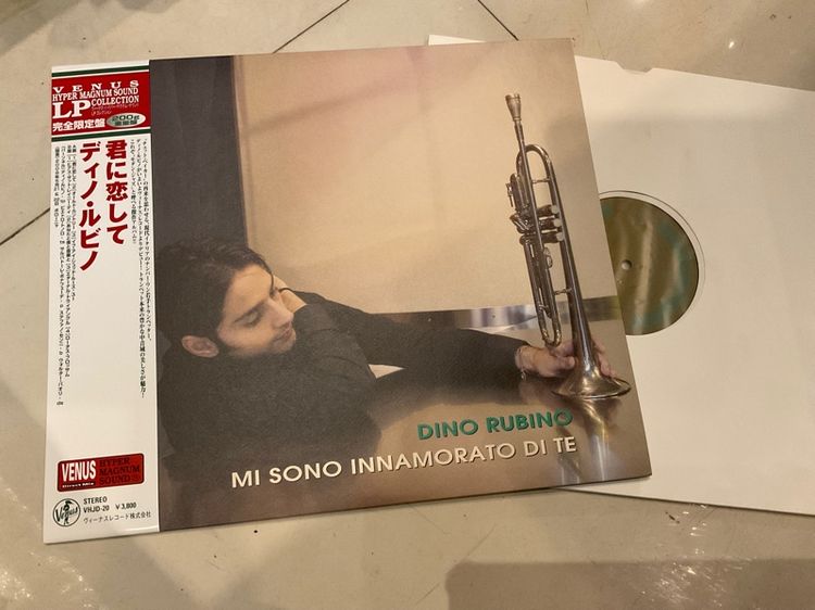 ภาษาอื่นๆ Jazz LP Audiophile แผ่นเสียงแจ๊สบันทึกเยี่ยม Dino Rubino Mi Sono Innamorato Di Te Venus Records Japan ส่งฟรี