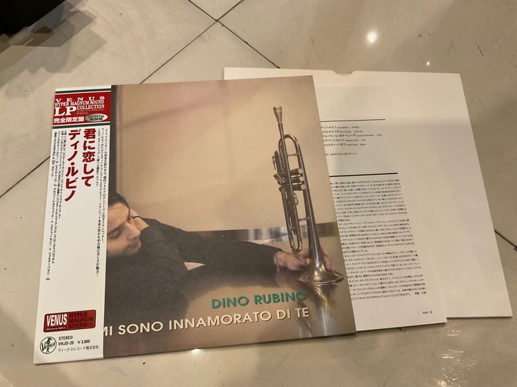 Jazz LP Audiophile แผ่นเสียงแจ๊สบันทึกเยี่ยม Dino Rubino Mi Sono Innamorato Di Te Venus Records Japan ส่งฟรี รูปที่ 2
