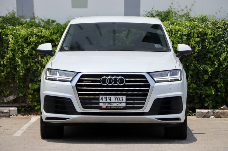 รถ Audi Audi Q7  3.0 55 TFSI Quattro S Line 4WD สี ขาว