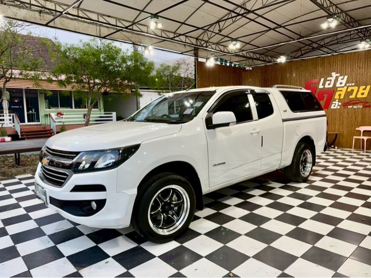 Chevrolet Colorado 2018 2.5 Pickup ดีเซล ไม่ติดแก๊ส เกียร์ธรรมดา ขาว รูปที่ 2