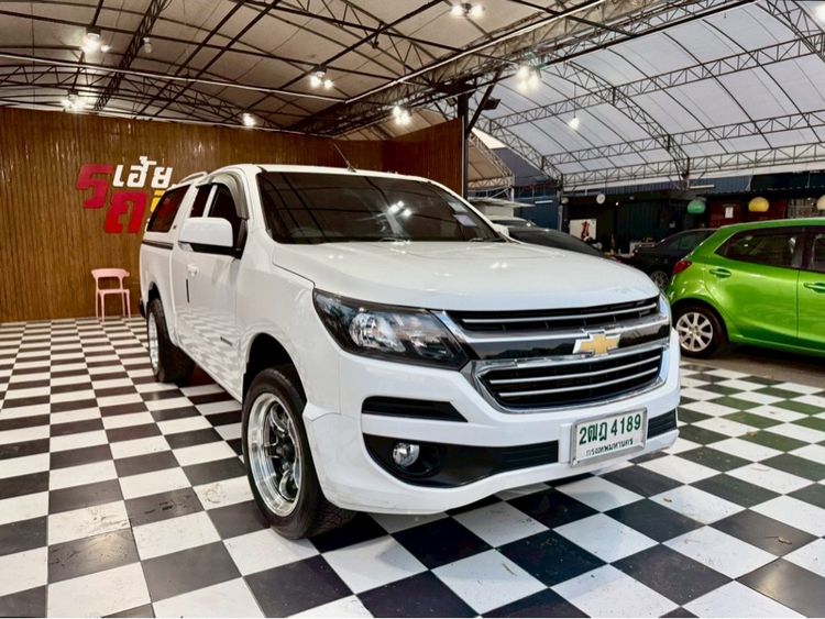 Chevrolet Colorado 2018 2.5 Pickup ดีเซล ไม่ติดแก๊ส เกียร์ธรรมดา ขาว รูปที่ 3