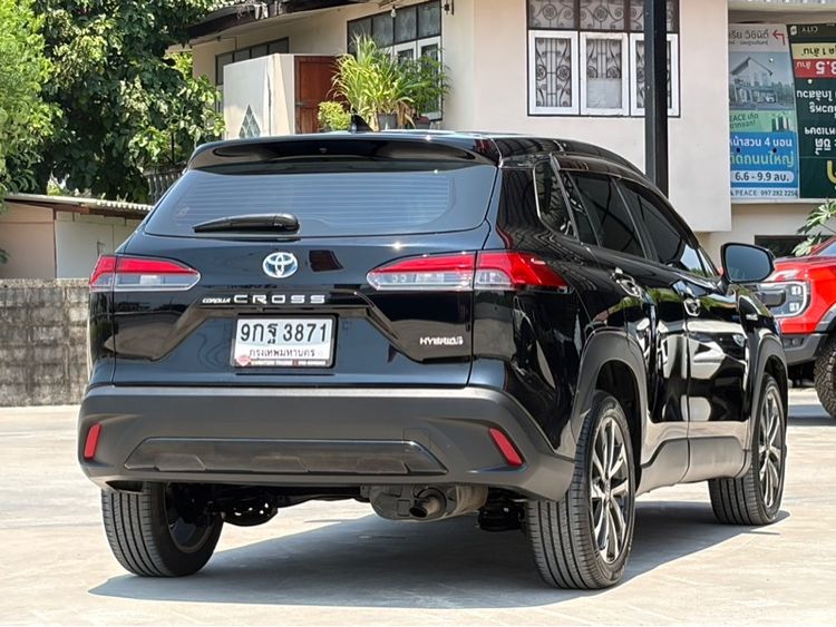 Toyota Corolla Cross 2021 1.8 Hybrid Premium Utility-car ไฮบริด ไม่ติดแก๊ส เกียร์อัตโนมัติ ดำ รูปที่ 4