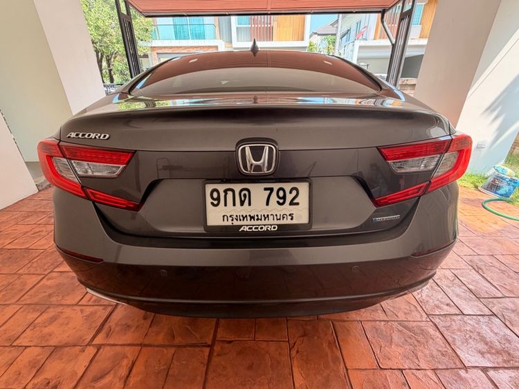 Honda Accord 2019 2.0 Hybrid Sedan ไฮบริด ไม่ติดแก๊ส เกียร์อัตโนมัติ เทา รูปที่ 4