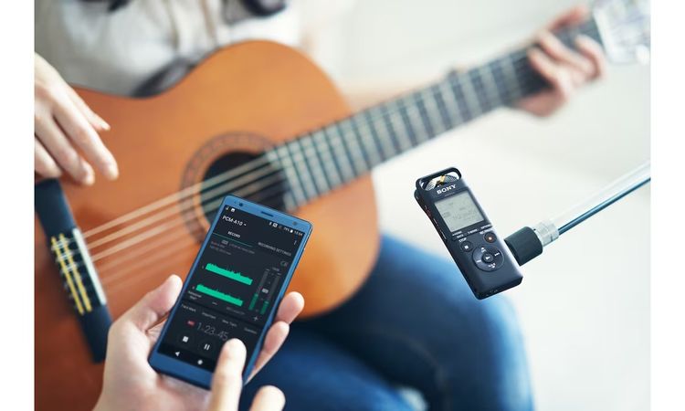 เครื่องบันทึกเสียง Sony Recorder PCM-A10 ความละเอียดสูง Hi-Res 16 GB + card 16 GB สภาพสวย รูปที่ 8