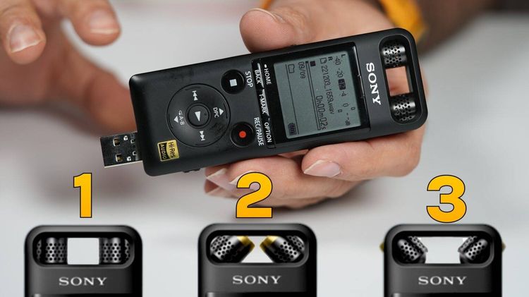 เครื่องบันทึกเสียง Sony Recorder PCM-A10 ความละเอียดสูง Hi-Res 16 GB + card 16 GB สภาพสวย รูปที่ 9