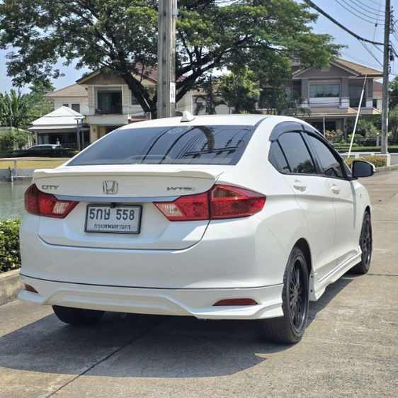 Honda City 2016 1.5 S Sedan เบนซิน ไม่ติดแก๊ส เกียร์อัตโนมัติ ขาว รูปที่ 4