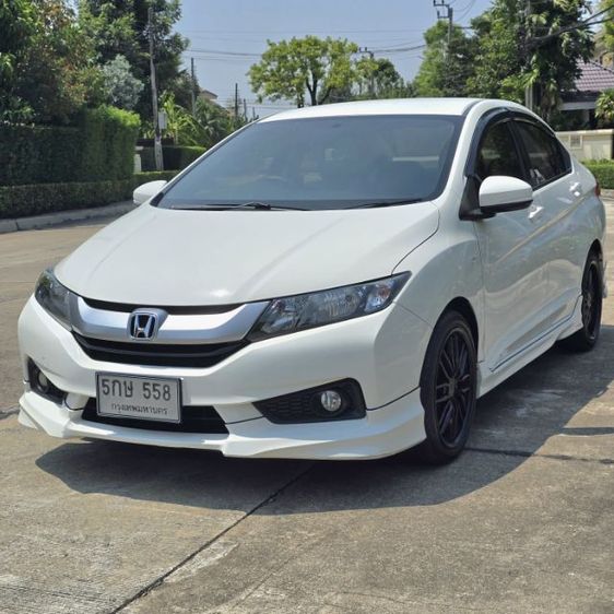 Honda City 2016 1.5 S Sedan เบนซิน ไม่ติดแก๊ส เกียร์อัตโนมัติ ขาว รูปที่ 3