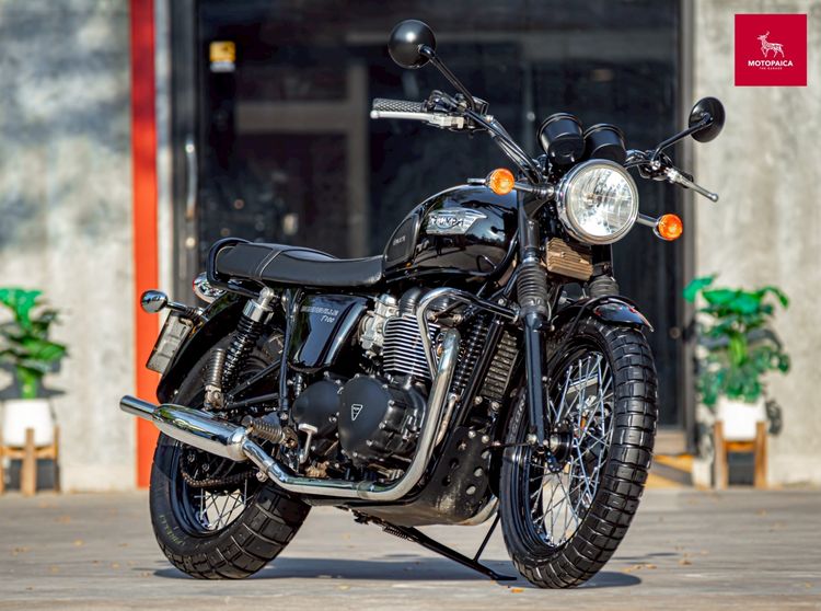 Triumph Bonneville T100 Black ปี2015 วิ่ง19,000Km. ท่อฟูล Norman