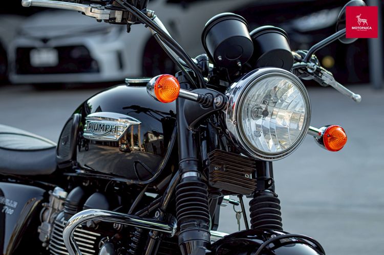 Triumph Bonneville T100 Black ปี2015 วิ่ง19,000Km. ท่อฟูล Norman รูปที่ 12