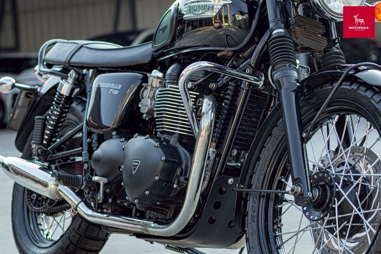 Triumph Bonneville T100 Black ปี2015 วิ่ง19,000Km. ท่อฟูล Norman รูปที่ 7